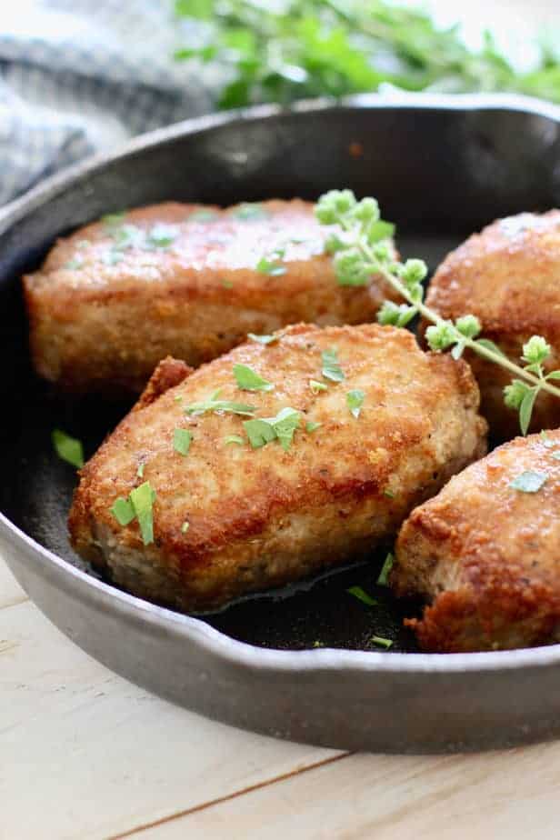 Parmesan Crusted Pork Chops