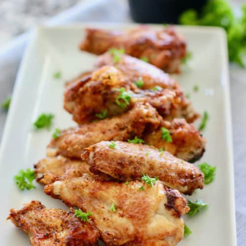 Air Fryer Chicken Wing Recipe (Extra Crispy!) - Laughing Spatula