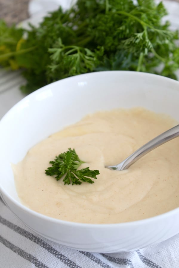 a bowl of dijon mustard sauce