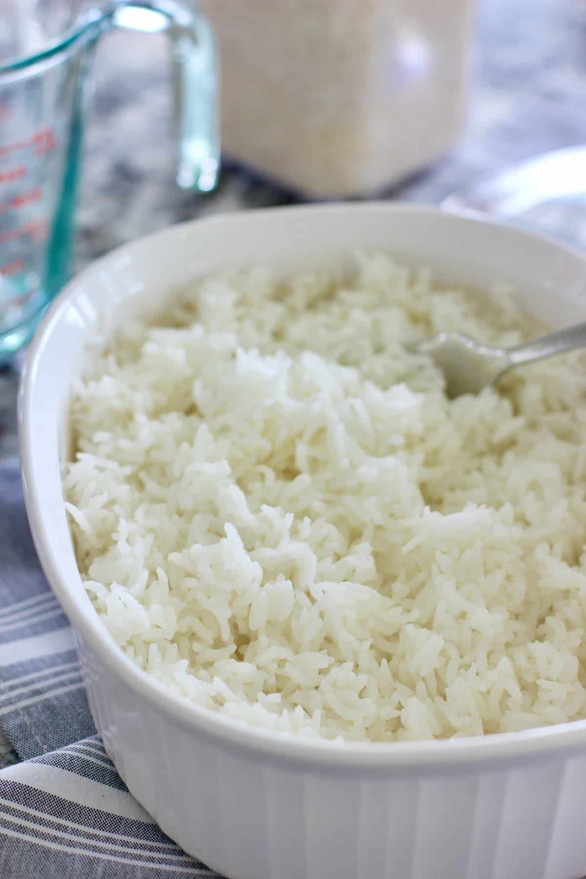 How To Cook Perfect White Rice Without A Measuring Cup 