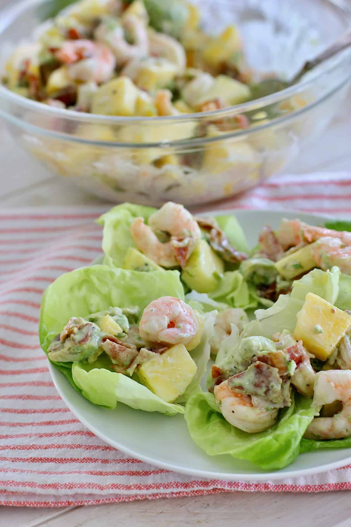 Shrimp Avocado Salad - Laughing Spatula