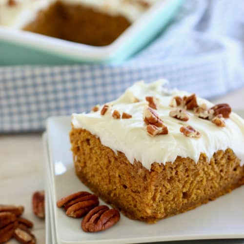 Easy Pumpkin Cake Recipe - Laughing Spatula