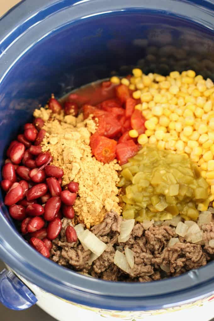 how to cook taco soup in slow cooker