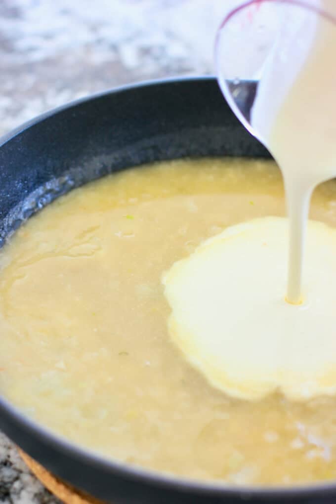 creamy garlic chicken