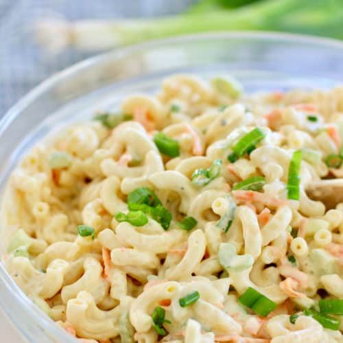 Hawaiian Macaroni Salad - Laughing Spatula