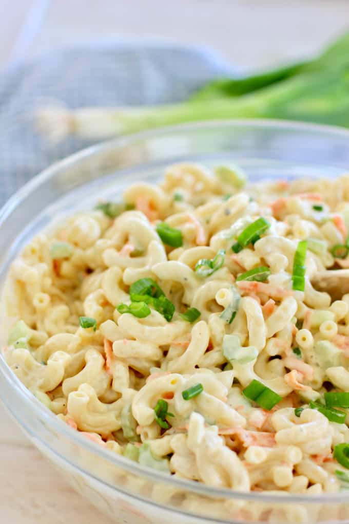 Hawaiian Macaroni Salad - Laughing Spatula