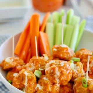 Buffalo Chicken Meatballs