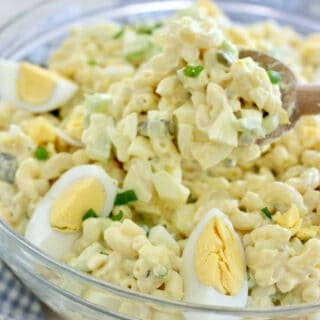 Deviled Egg Mac Salad