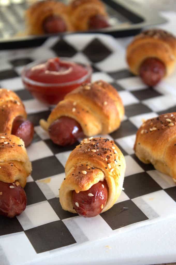 Air Fryer Pigs in a Blanket Laughing Spatula