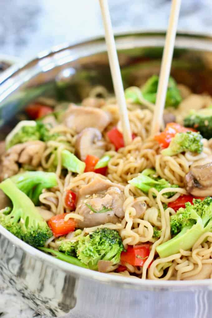 ramen noodle stir fry