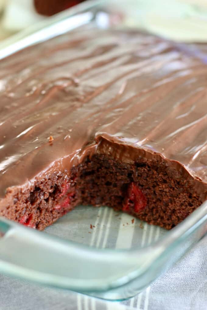 Chocolate Cherry Cake - Laughing Spatula