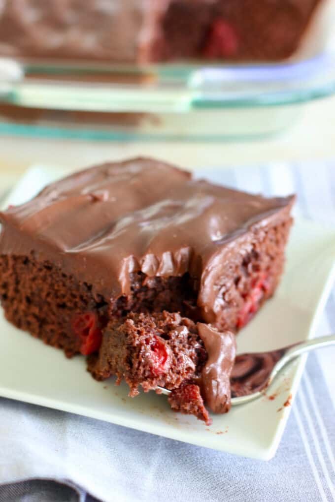 Chocolate Cherry Cake