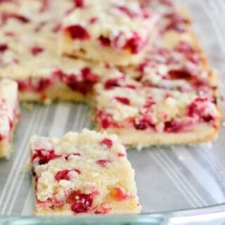 cranberry bars