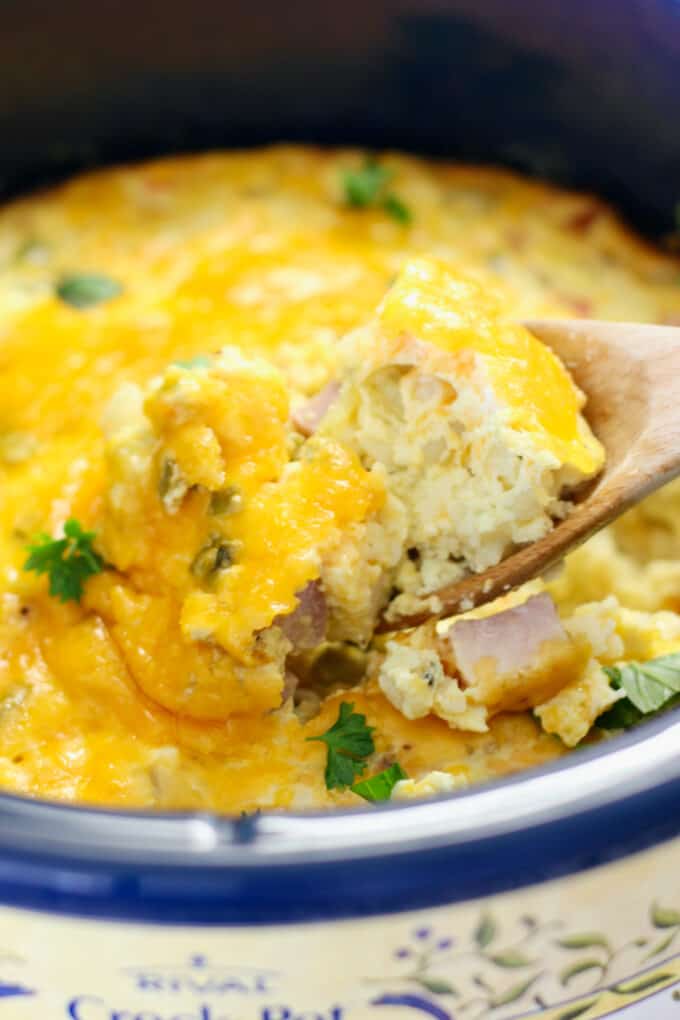 Crocktoberfest: Crockpot Breakfast Casserole - Eat. Drink. Love.