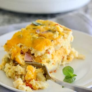 CrockPot breakfast casserole