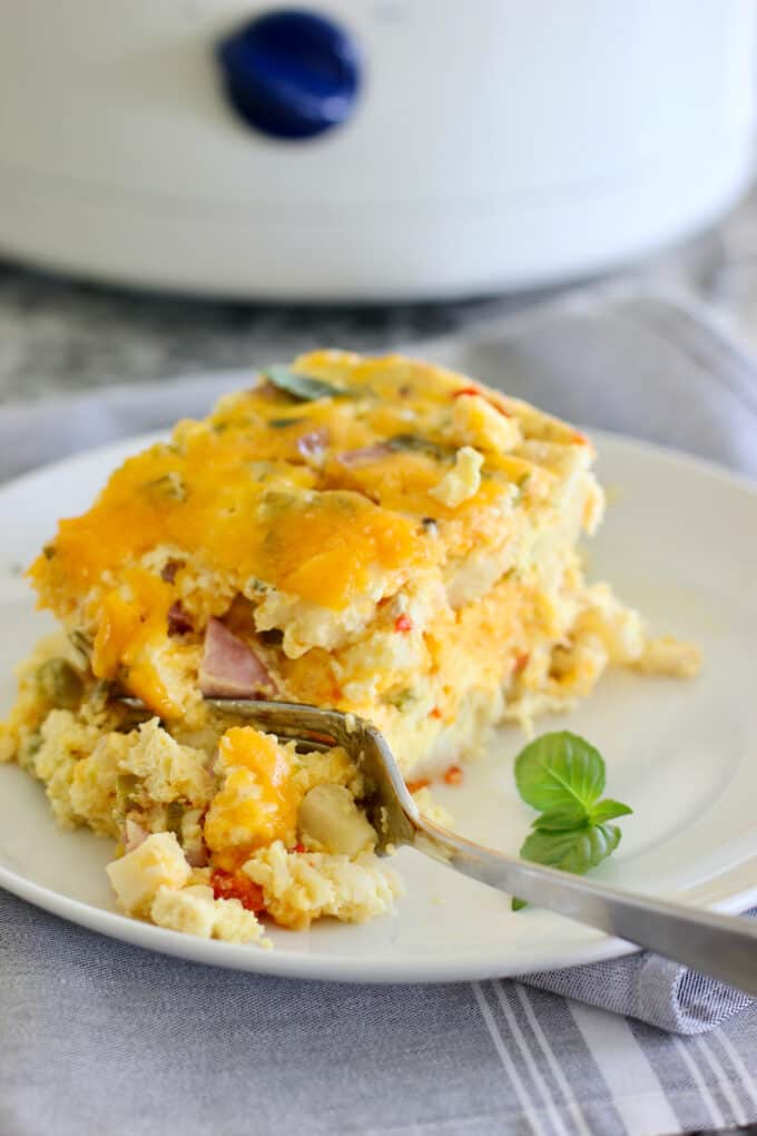 CrockPot breakfast casserole