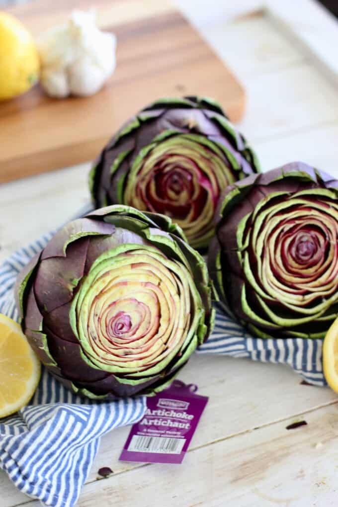 how to trim an artichoke