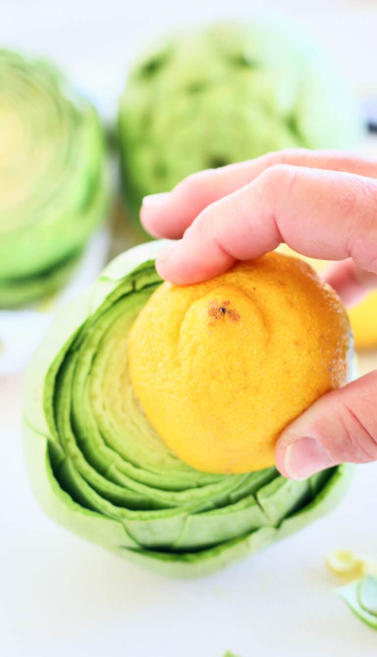 Artichokes Stuffed with Chorizo Laughing Spatula