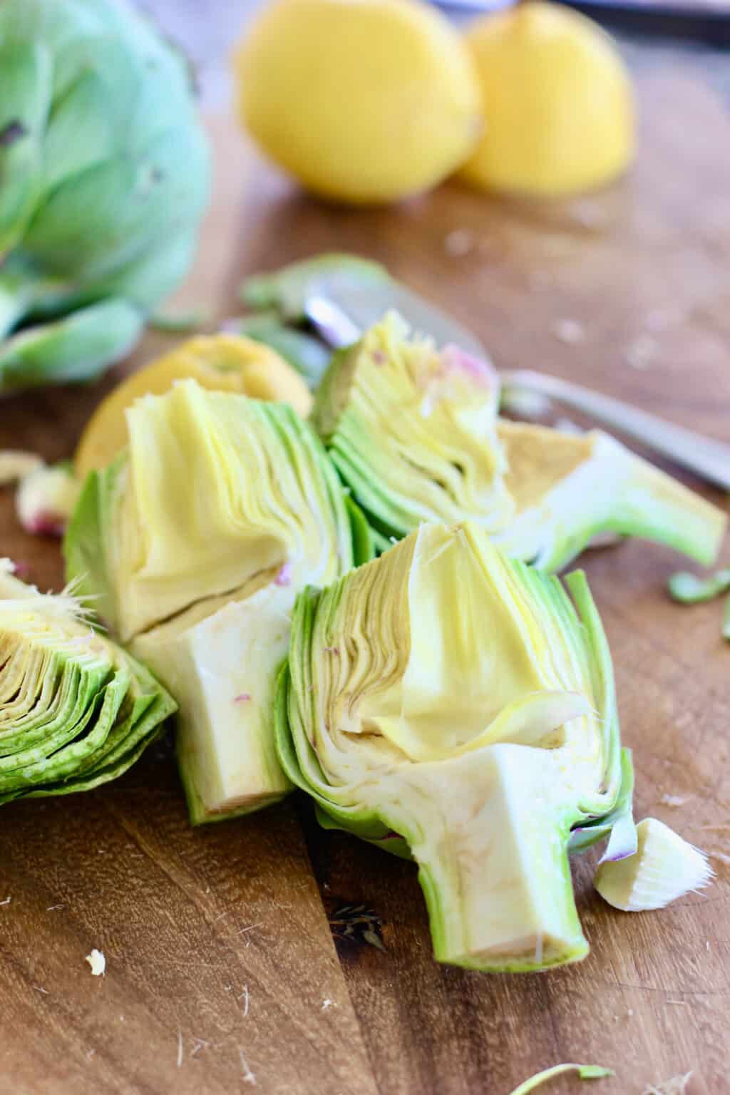 Steamed Artichokes and Clams Laughing Spatula