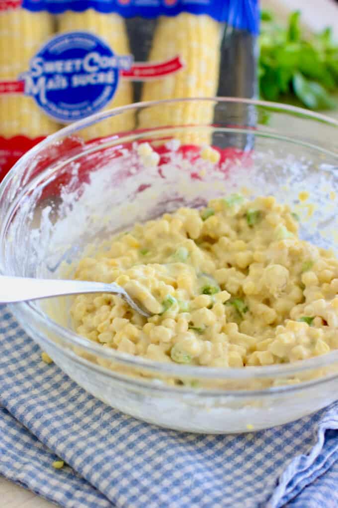 corn fritter dough