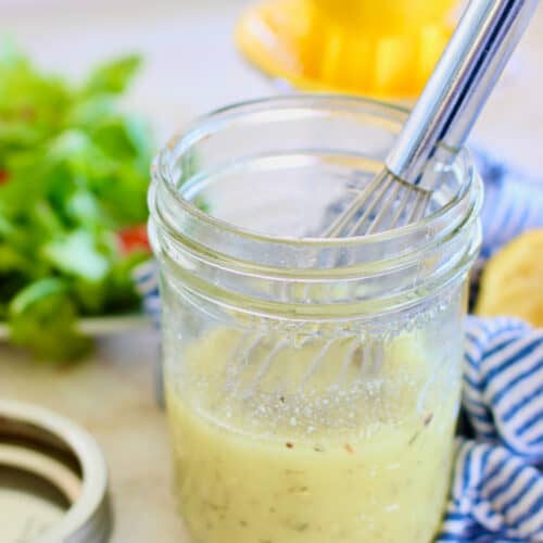 Mediterranean Salad Dressing - Laughing Spatula