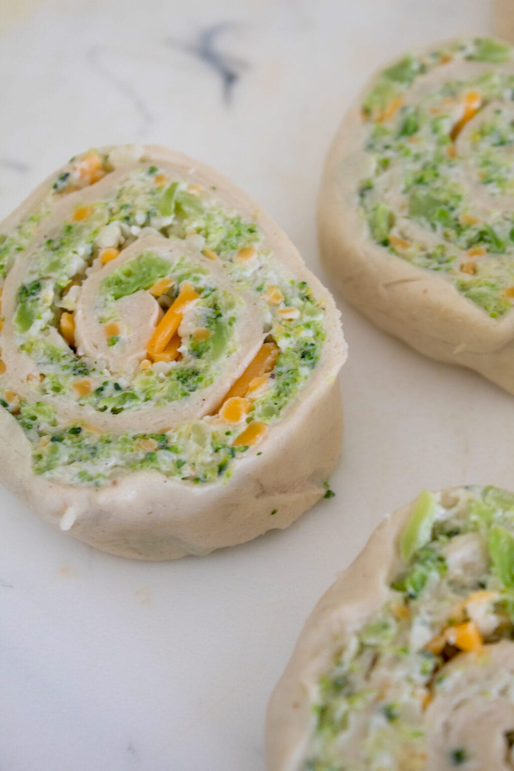 Broccoli Cheddar Pinwheels Laughing Spatula