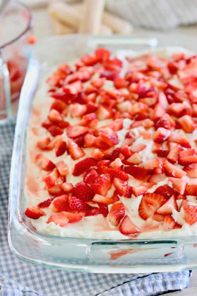 Strawberry Tiramisu - Laughing Spatula