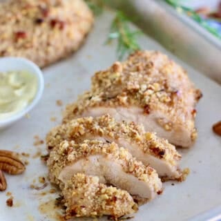 how to make pecan crusted chicken