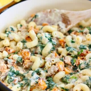 Butternut Pasta with Sausage