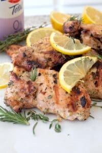 greek yogurt grilled chicken with lemons and herbs