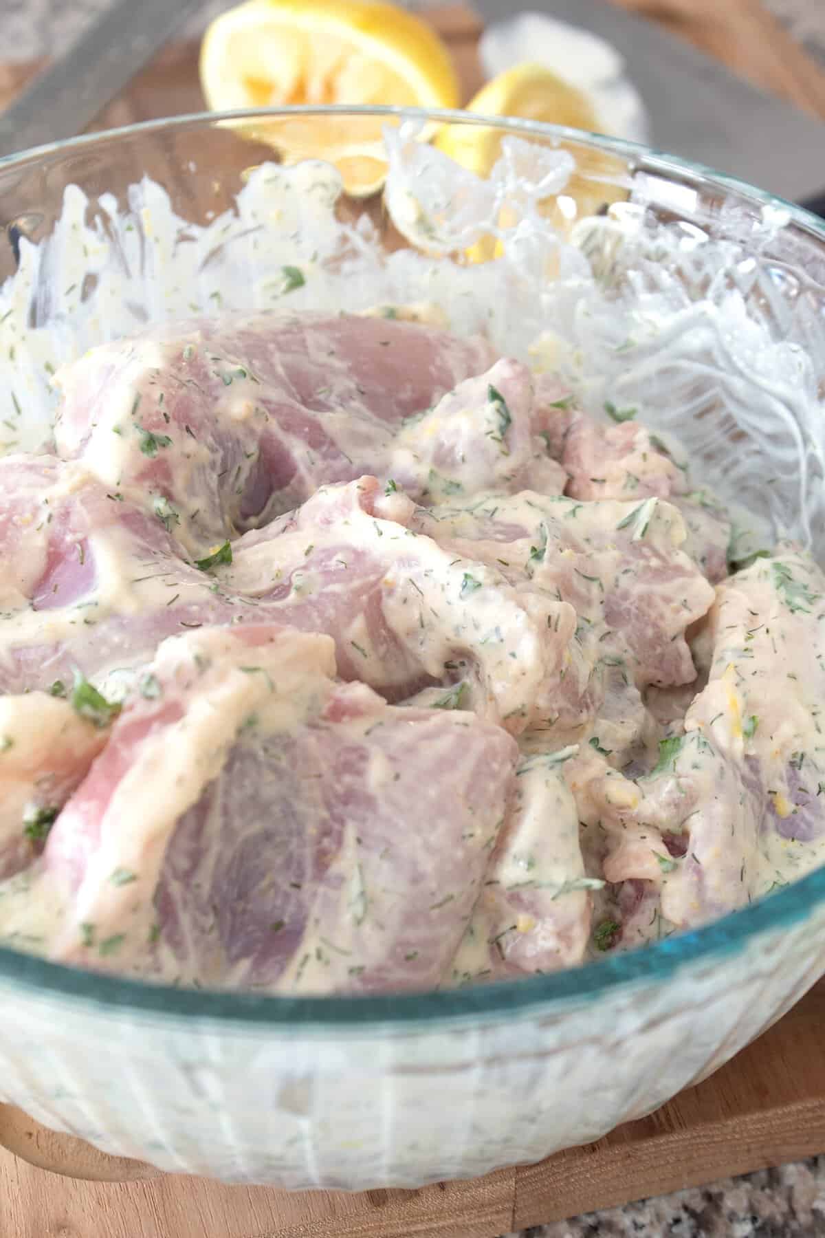 chicken in greek yogurt marinade