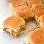 cheese pull oven baked sliders