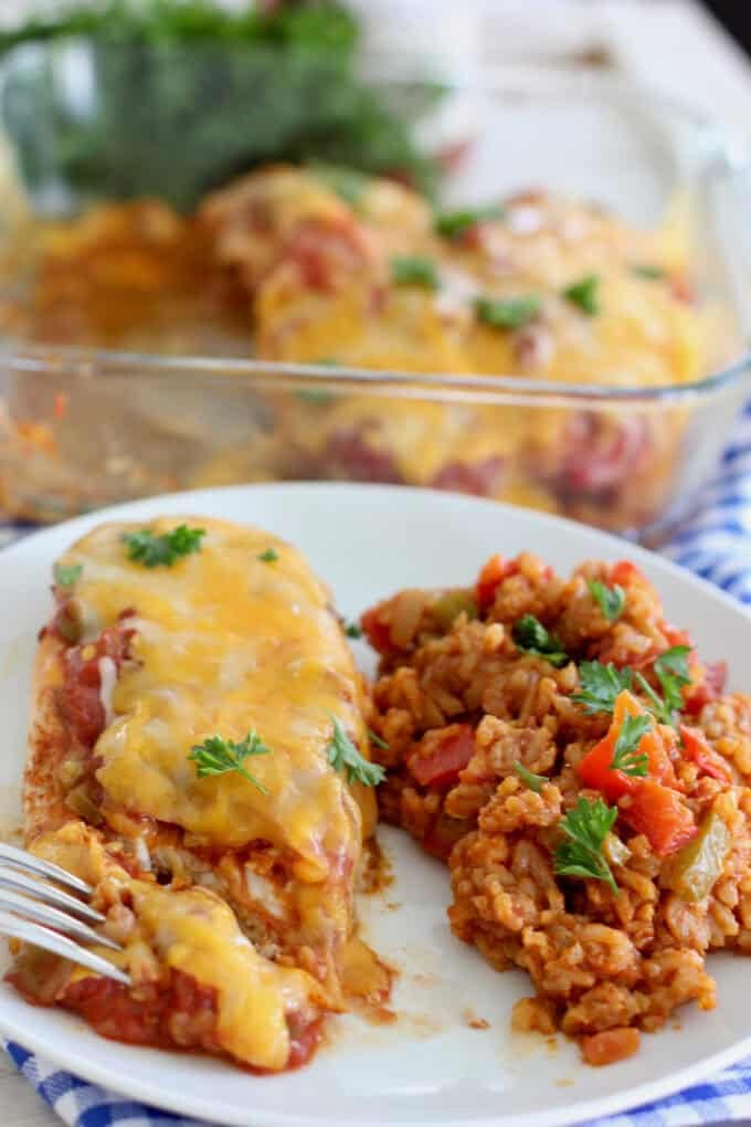 spanish rice with chicken