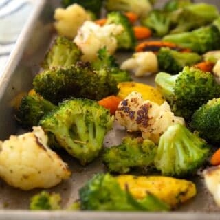 frozen roasted vegetables
