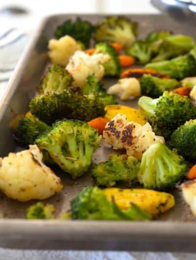 frozen roasted vegetables