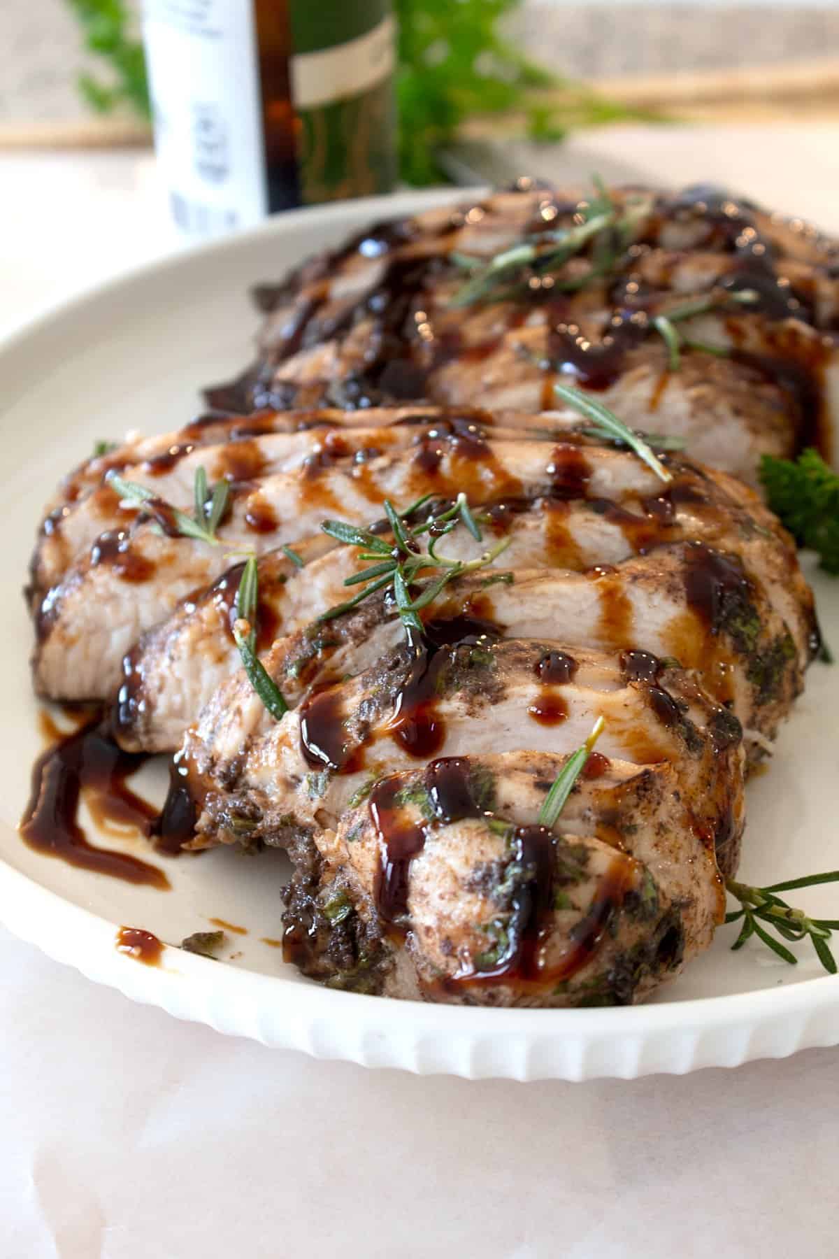 balsamic rosemary turkey tenderloin