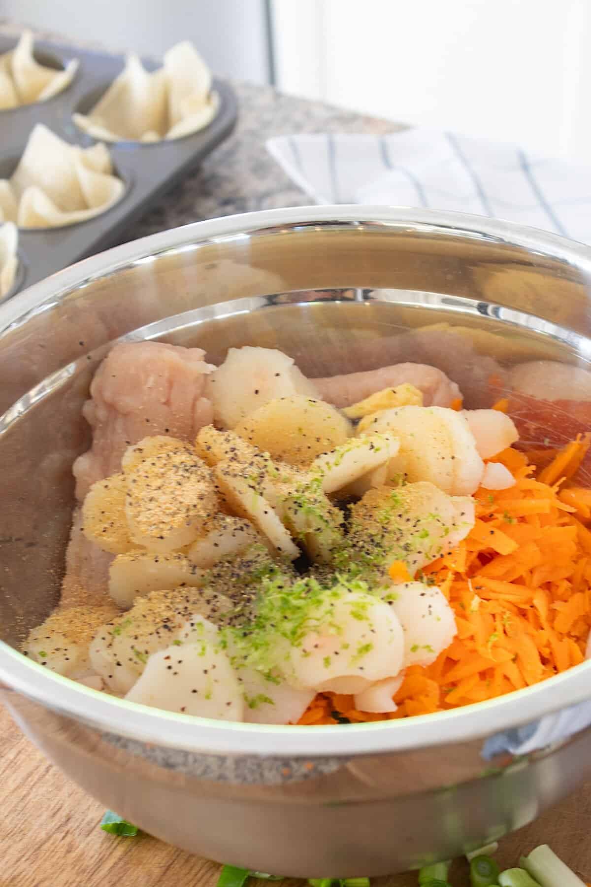 ingredients in a bowl