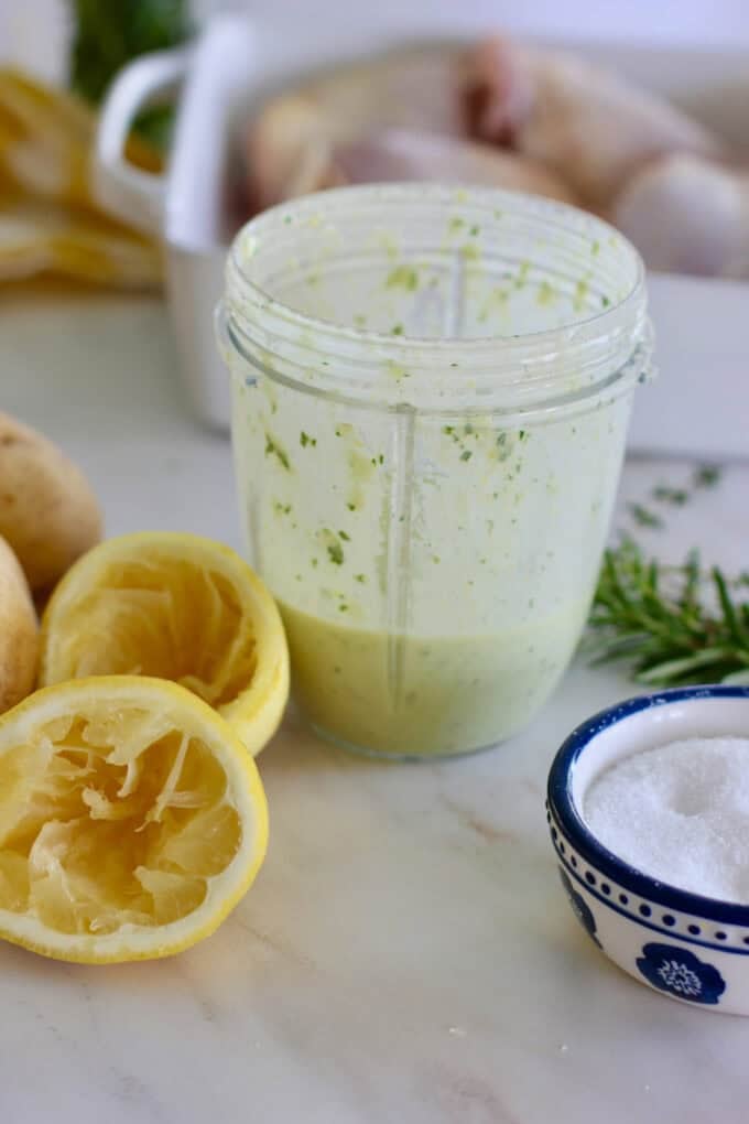 how to make greek chicken marinade