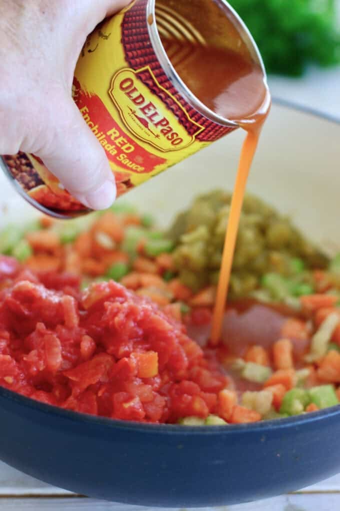 how to start a pot of soup with mirepoix